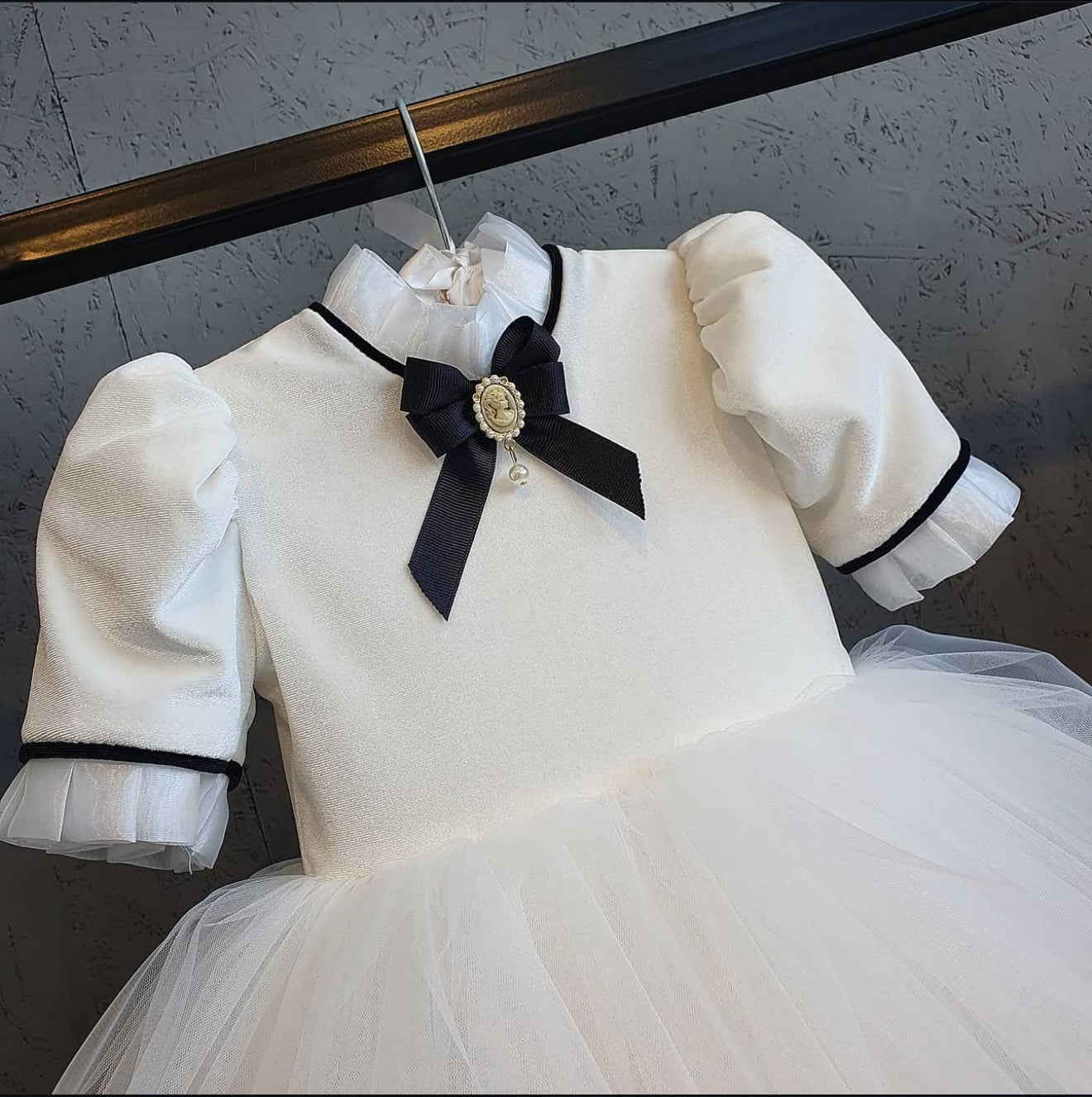 White Christening Party, Birthday, Baby Toddler Girl Dress