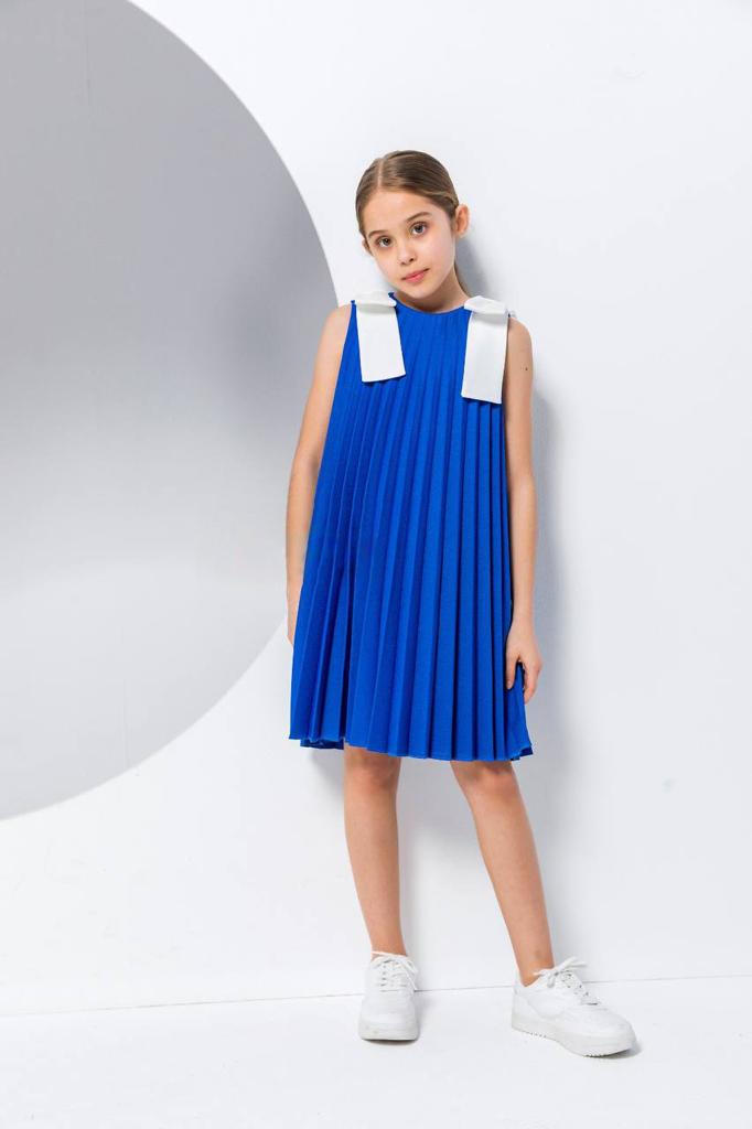 Blue Toddler Girl Dress