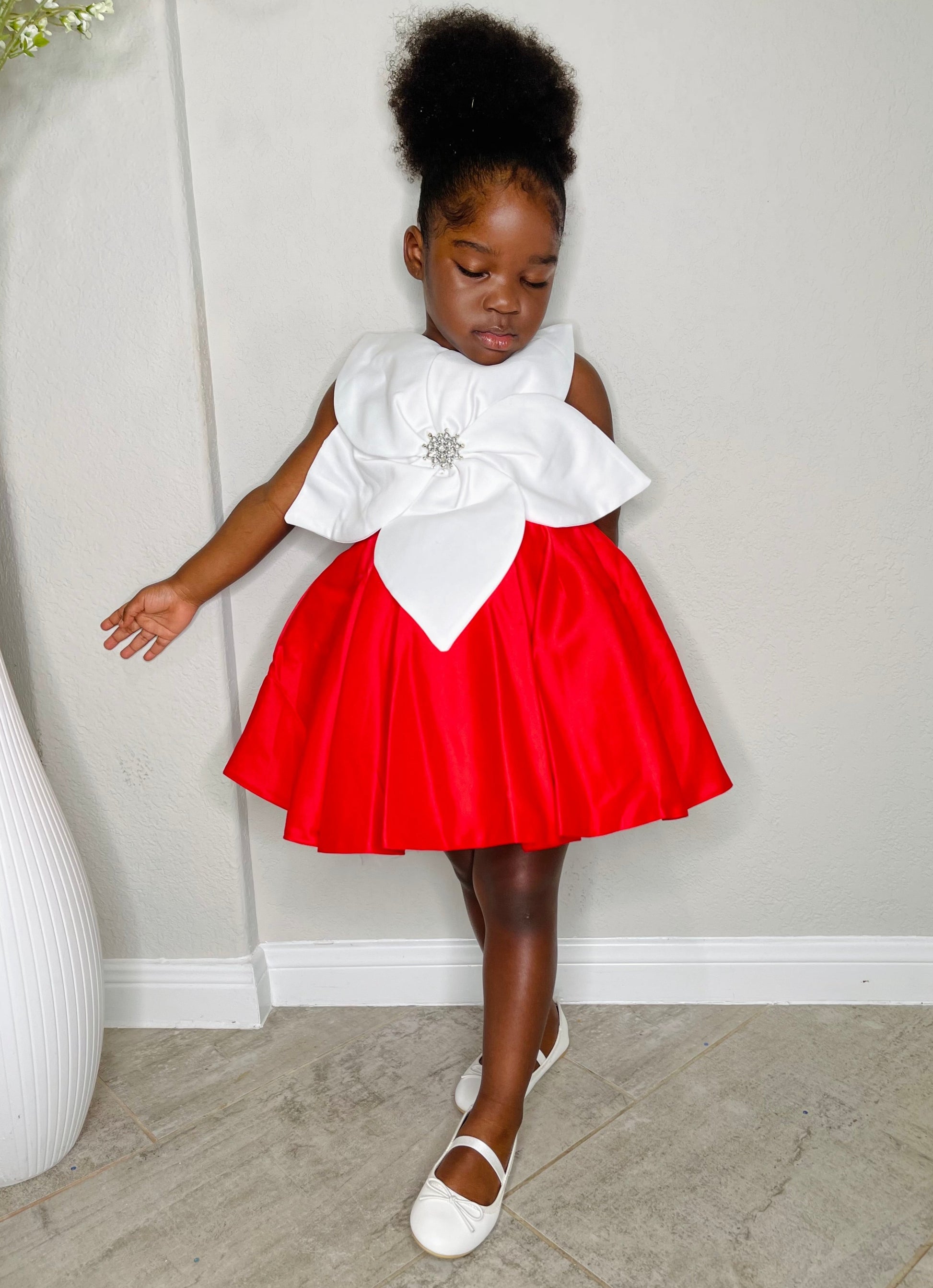 LaFleur Red Toddler Girl Dress