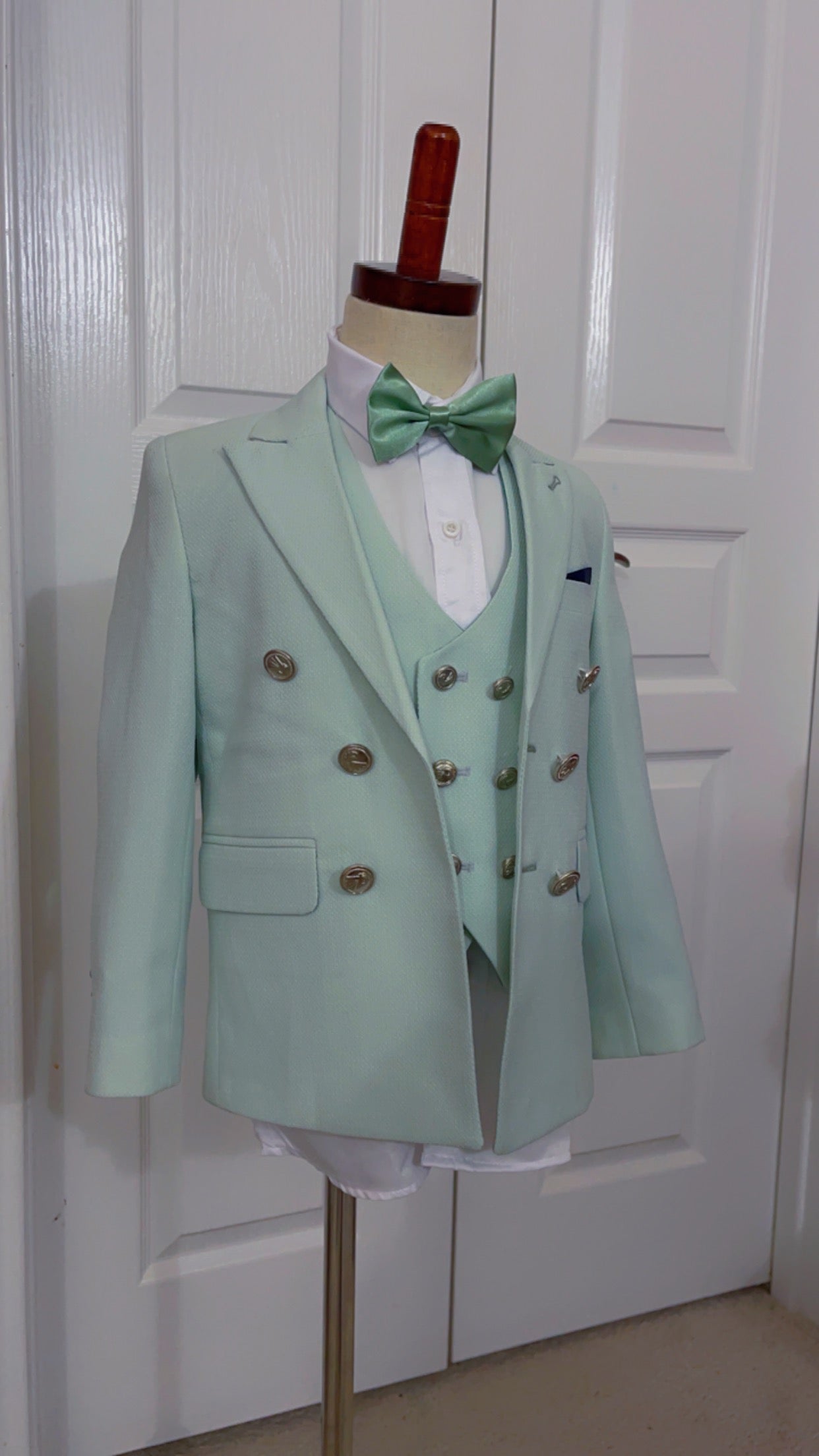 Mint Green 5 Piece Boy Tuxedo