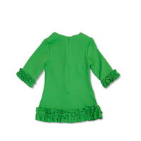 Verte Green Toddler Girl Dress