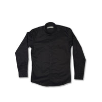 Black Long Sleeve Boy Dress Shirt