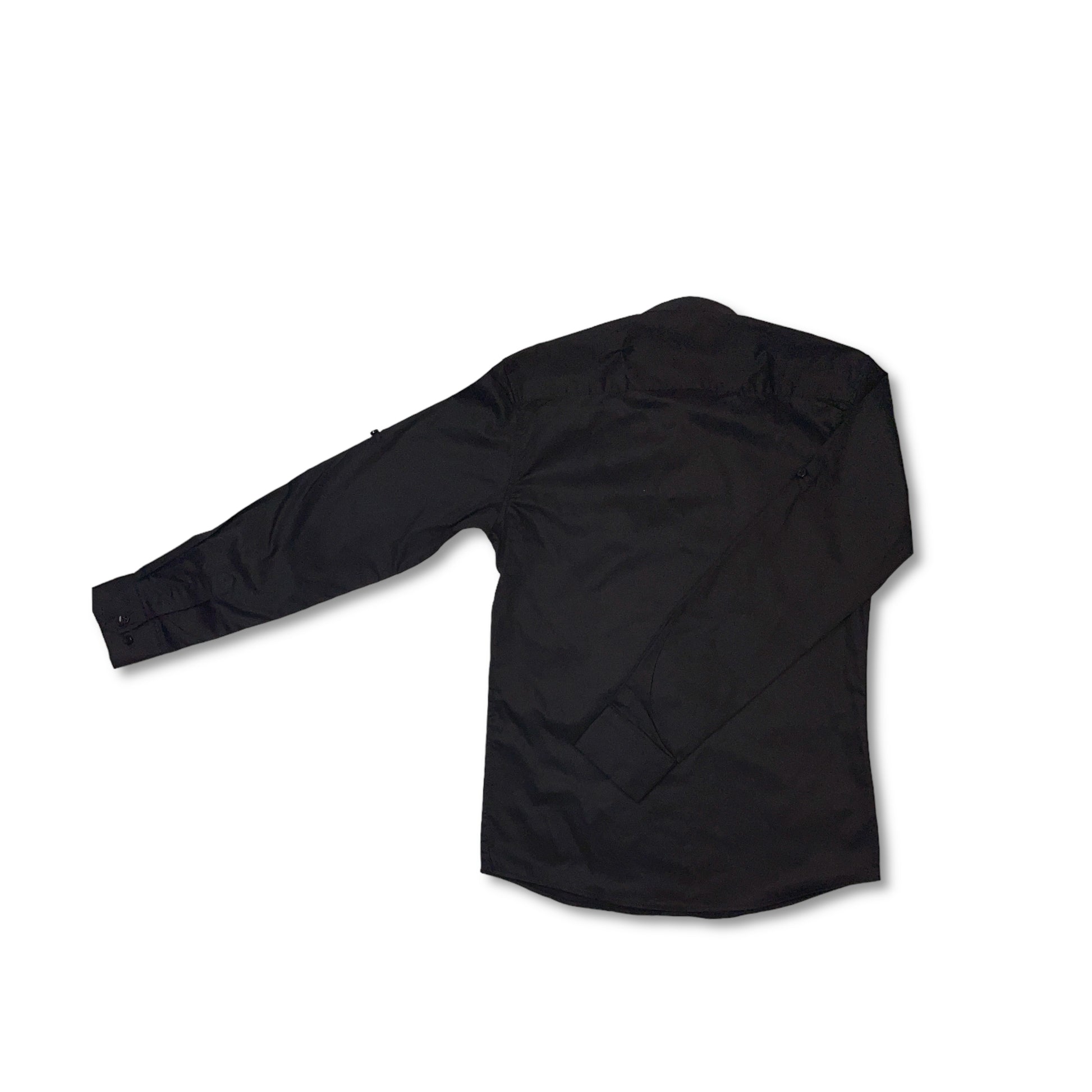 Black Long Sleeve Boy Dress Shirt