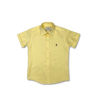 Short Sleeve Classic Yellow Shirt