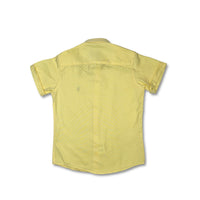 Short Sleeve Classic Yellow Shirt