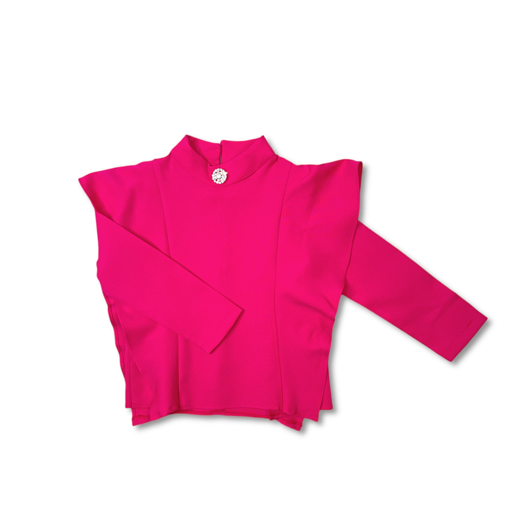 Lexi Hot Pink Toddler Blouse