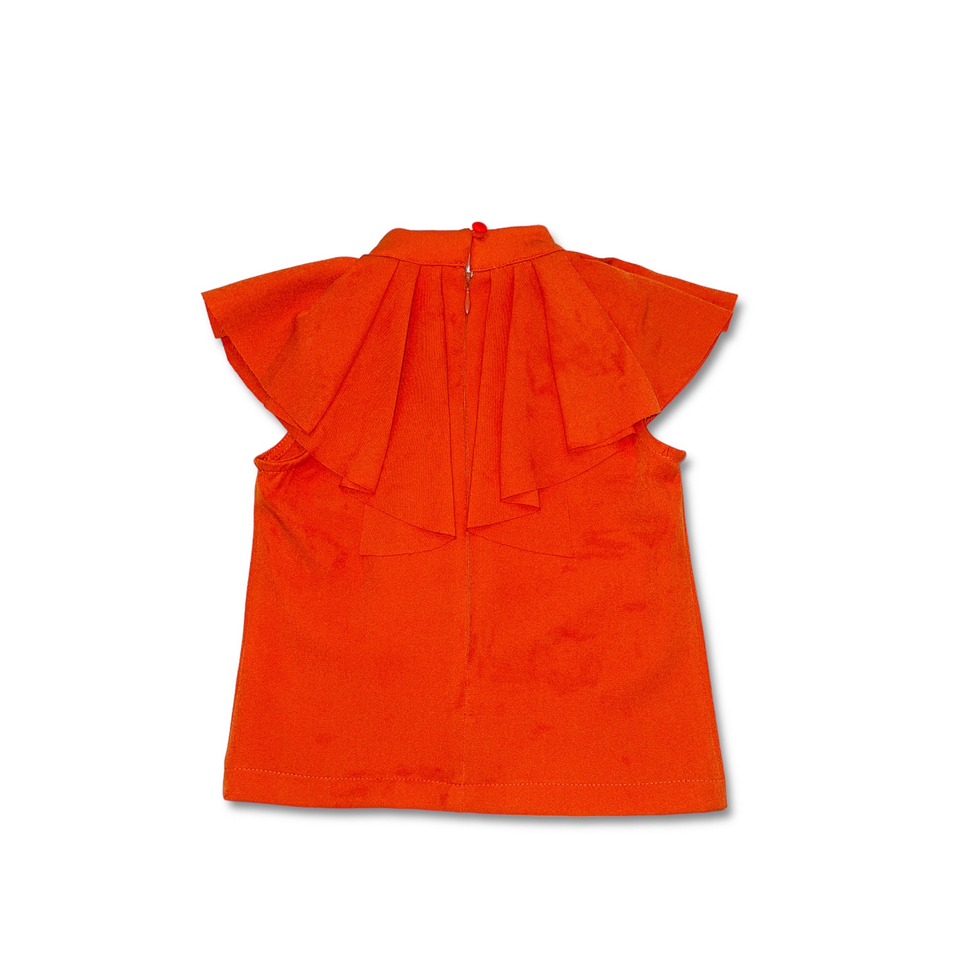 Orange Chic Blouse