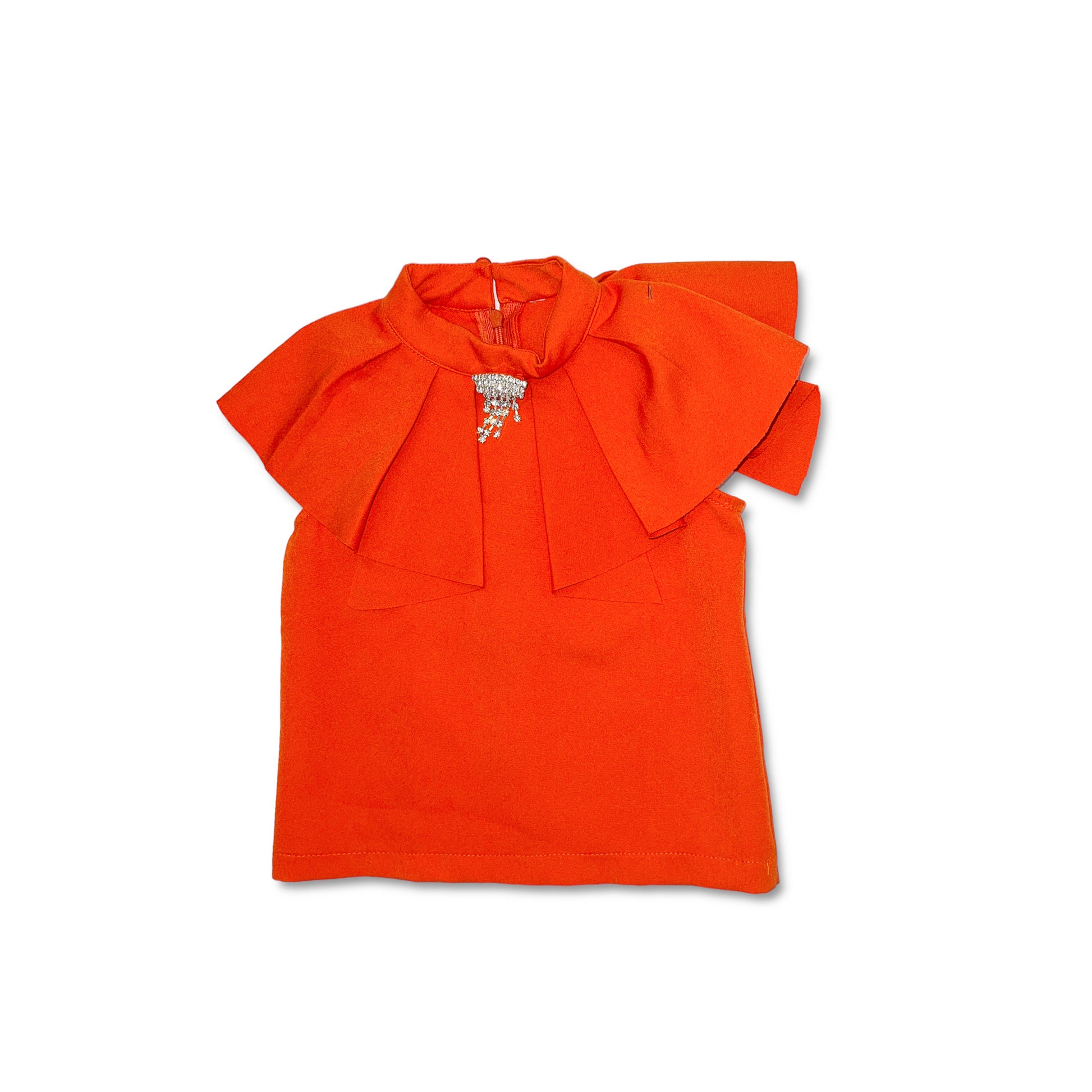 Orange Chic Blouse