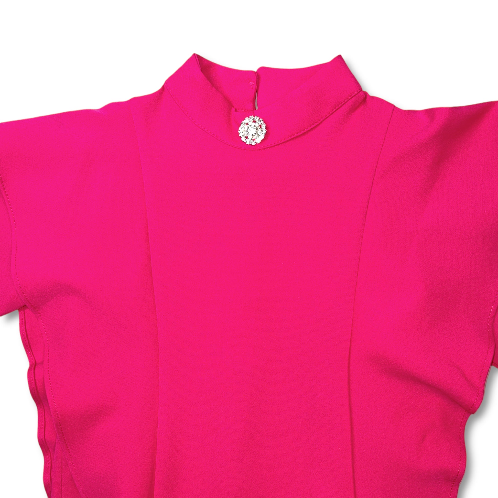 Lexi Hot Pink Toddler Blouse