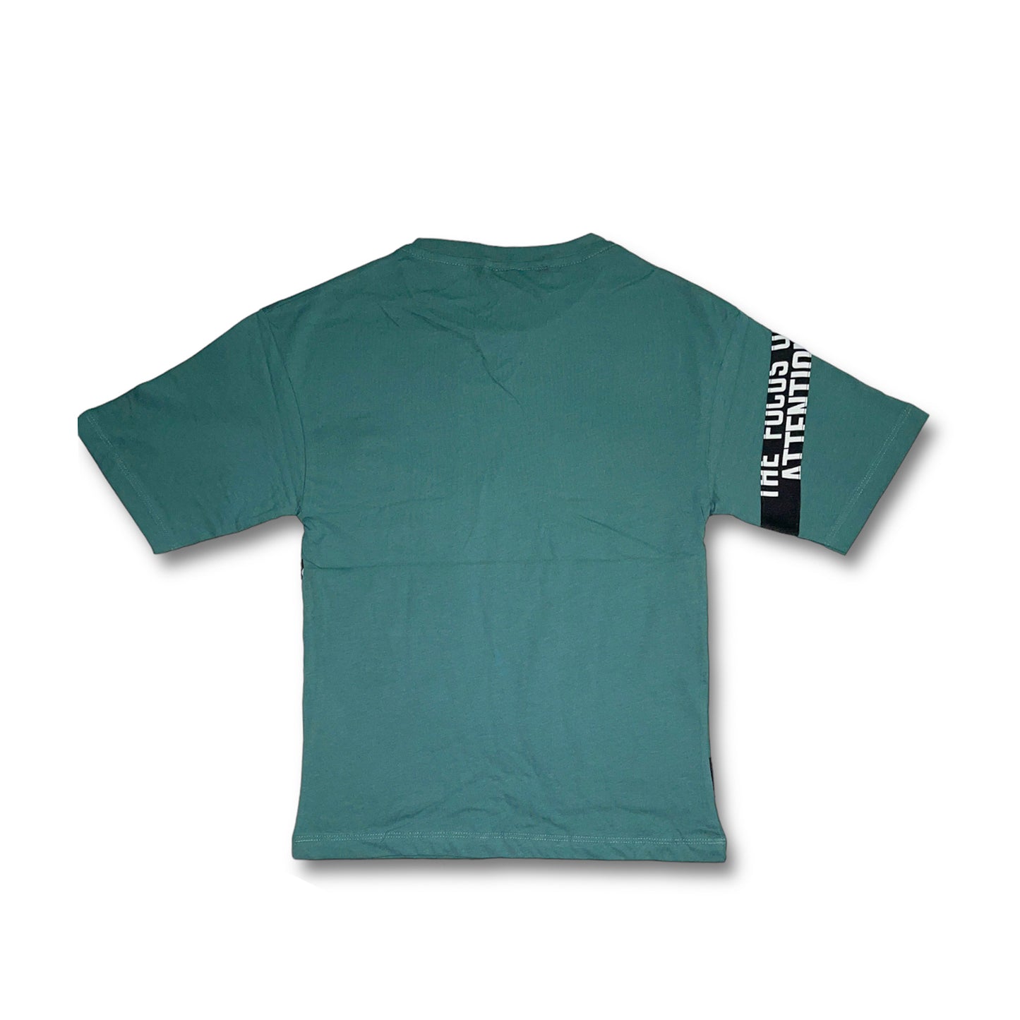 Attention Boy Teal T-shirt