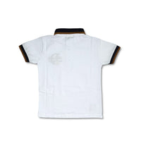 White and  Black Boy Polo T-shirt