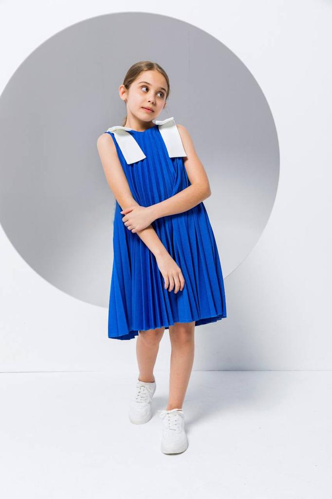 Blue Toddler Girl Dress