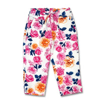 Girl Pink Floral Pants