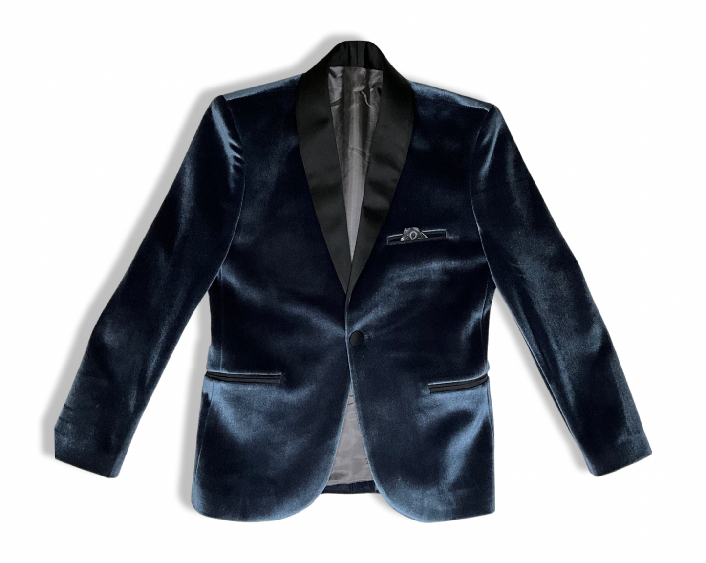 Deluxe Velvet Midnight Blue Boy Blazer