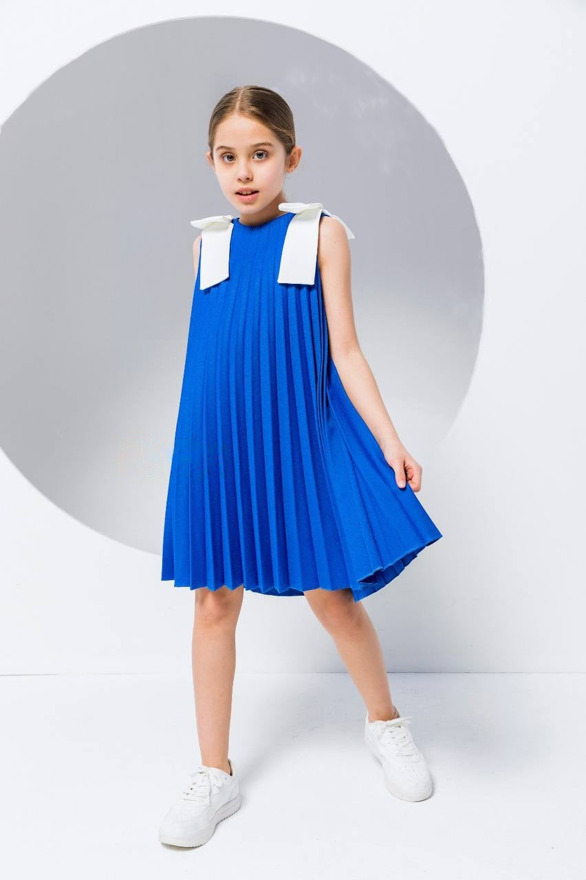 Blue Toddler Girl Dress