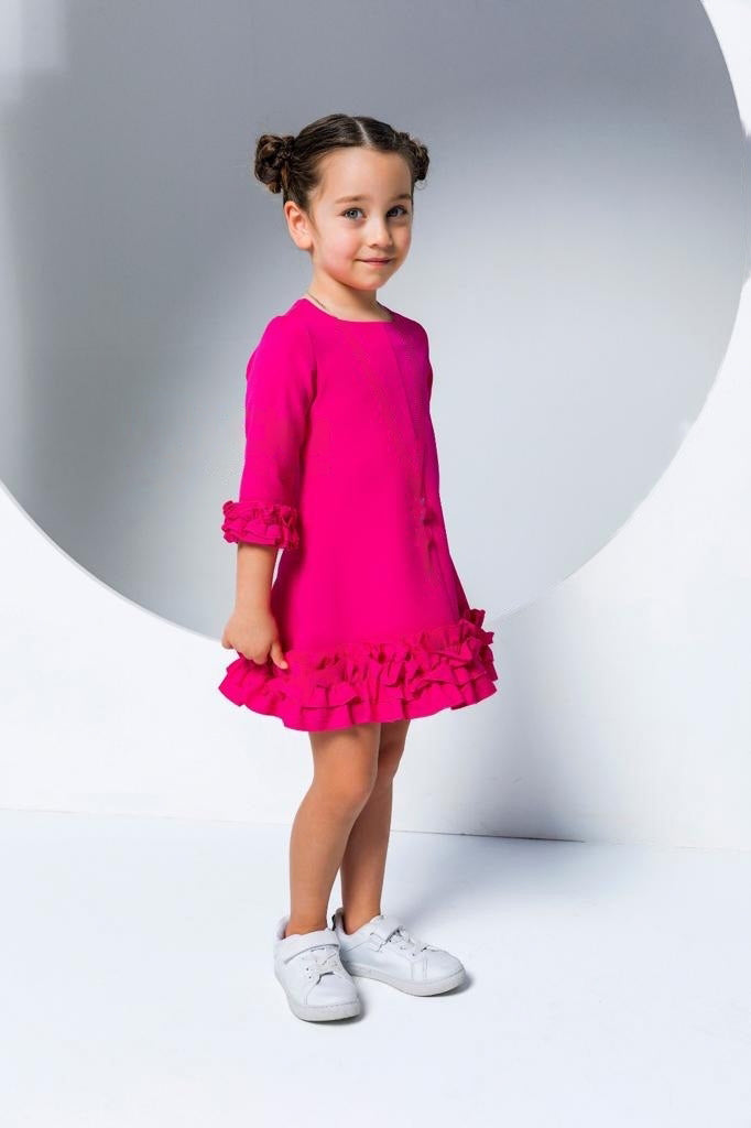 Blush Blossom Toddler Pink Girl Party Dress