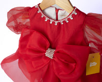 Baby Girl Princess Dress Toddler Bow Party Dress