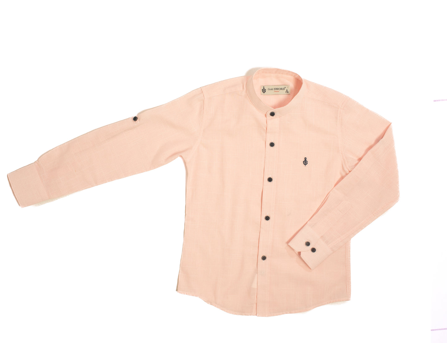 Mauve Long Sleeve Boy Dress Shirt