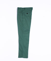 Green Straight Legged Boy Dress Pants