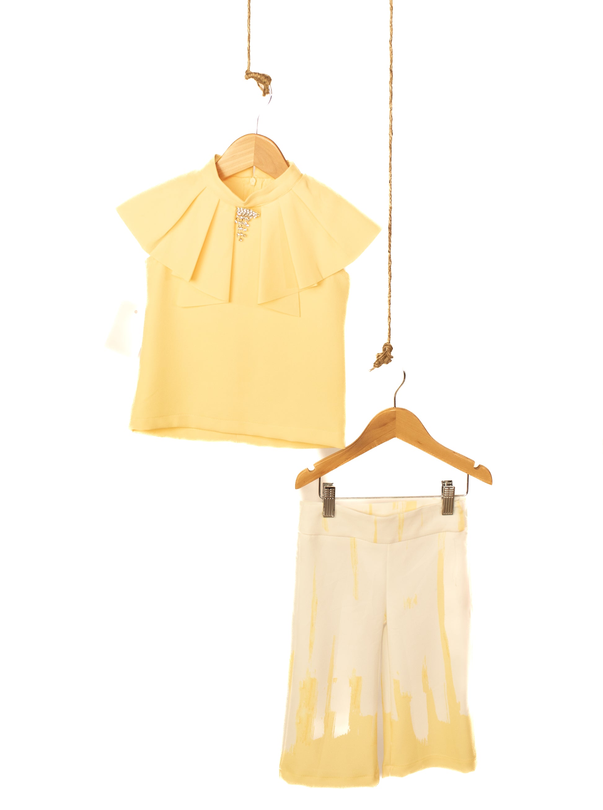 Yellow Chic Girl Blouse