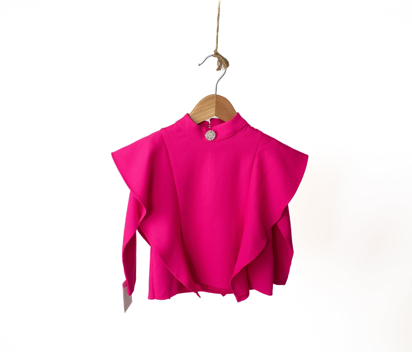 Lexi Hot Pink Toddler Blouse