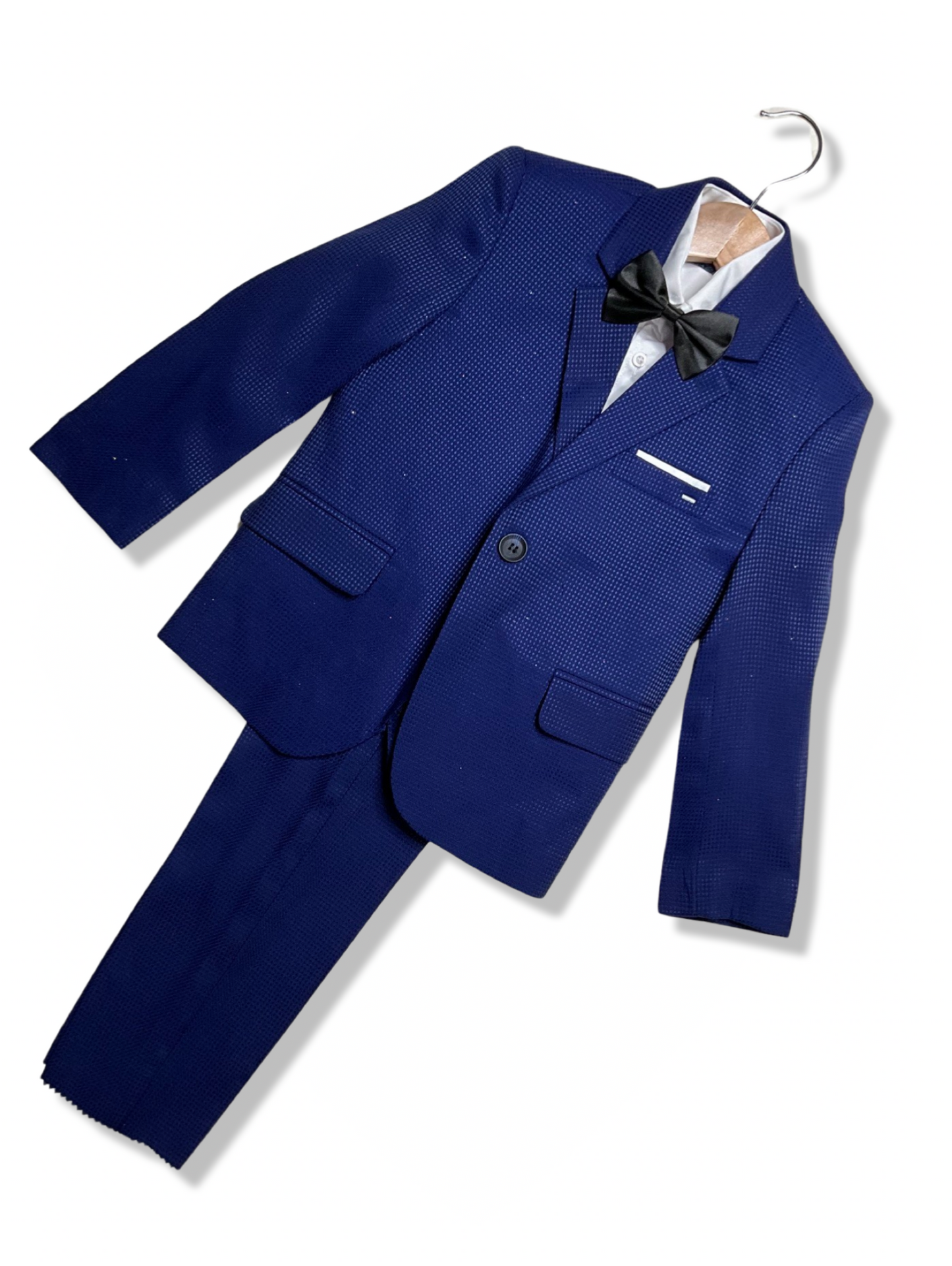 Midnight Blue 3  Piece Boy Suit/Tuxedo