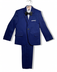 Midnight Blue 3  Piece Boy Suit/Tuxedo